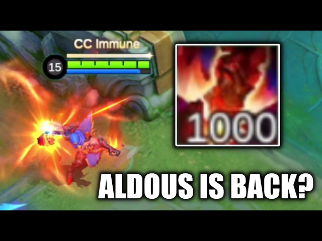 1000 STACK ALDOUS IS BACK WITH MORE MOVEMENT SPEED BUT WEAKER?