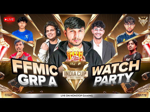 FFMIC 2026 FALL PLAY INS DAY-1 WATCH PARTY 🥶 || TUFAN vs TEAM ELITE vs NXT vs MAFIA BALA