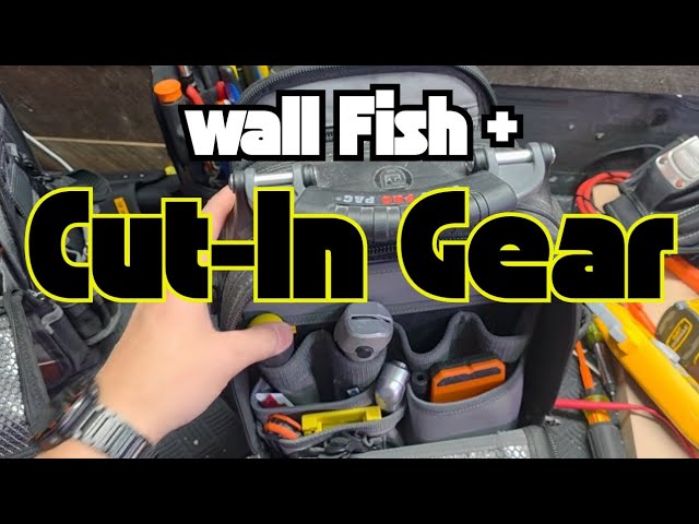 ​The Perfect Tool Bag Setup for Box Cutting & Drywall 