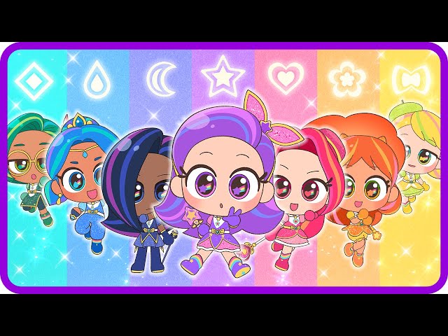 Transformation & Song Compilation | 2D Version | Mermaid Princess Cartoon | Rainbow Bubblegem🌈