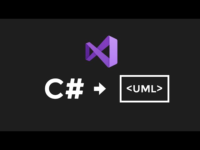 Visual Studio Tip #8 - How to Create a UML Class Diagram