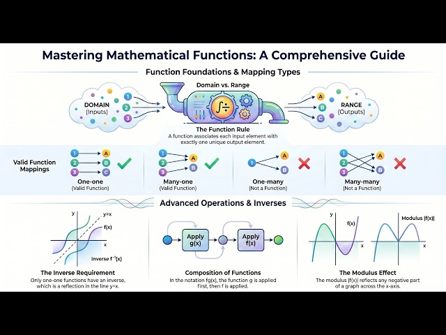 This Is Why You Struggle with Functions IGCSE Additional Mathematics - Add... | IGCSE | Ace The Exam