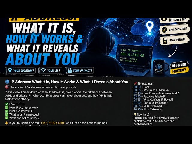IP Address: What It Is, How It Works & What It Reveals About You