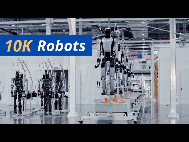 China’s UBTECH Opens Massive Factory to Build 10,000 Humanoid Robots Every Year!