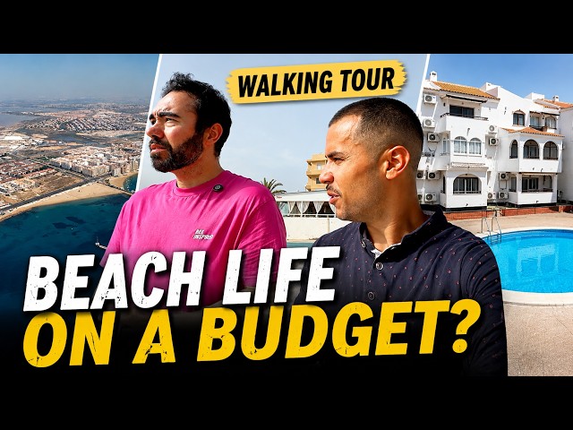 The CHEAPEST Beachfront Area in Torrevieja & Orihuela Costa? | Los Náufragos & El Acequión