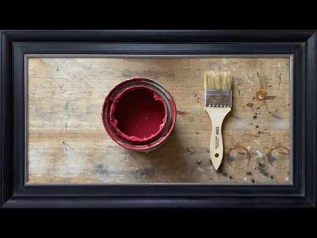 How I Build High-End Frames for My Paintings.
