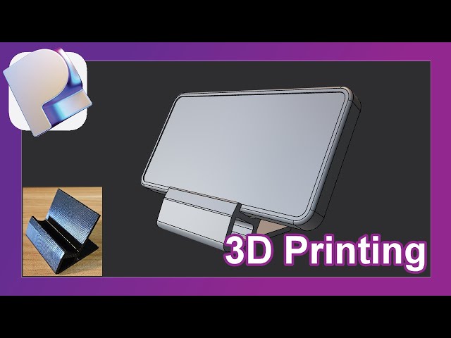 Plasticity for 3D Printing | Design and Print a Simple Phone Stand