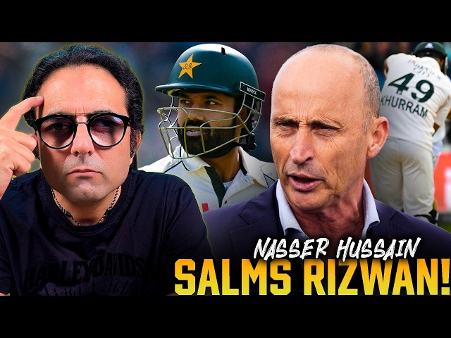 'Bizarre Cricket' Nasser Hussain Slammed Mohammad Rizwan for giving strike to Khurram Shehzad!