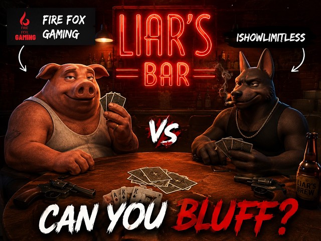 I Played LIAR’S BAR With IShowLimitless… BIGGEST BLUFF EVER! 😂🔥