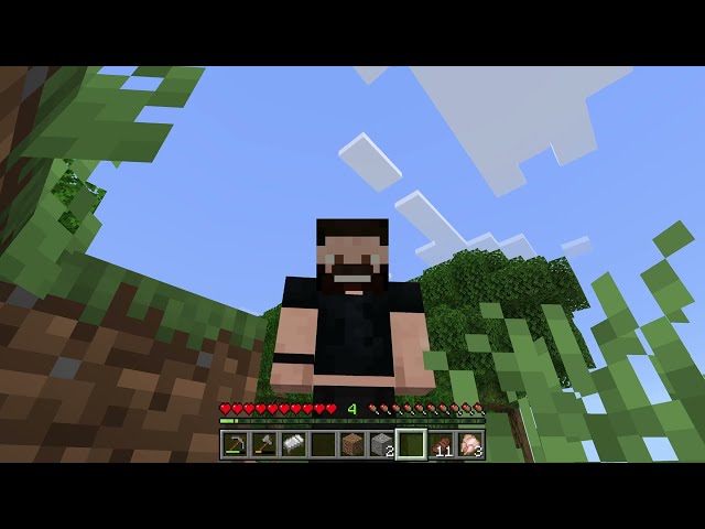 A Java Minecraft Player Plays Bedrock Edition For The First Time!