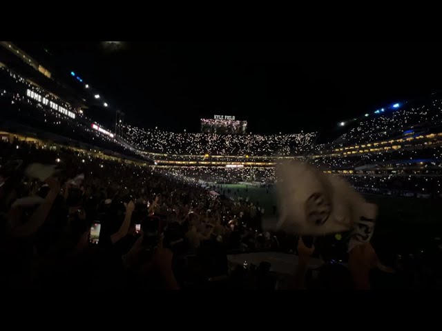 Lights off at Kyle Field for the Blackout football game | Texas A&M vs. Mississippi State
