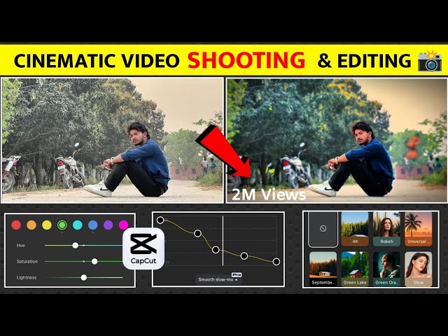 मोबाईल से DSLR जैसा विडियो बनाना सिखीए 📸| Capcut से Professional Editing करना सीखें अपने मोबाइल से✅