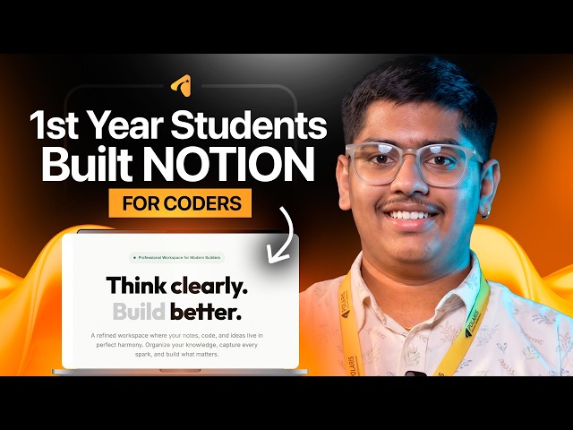 This AI Tool Brings Notes, Code & AI Together: Built by First-Year Students
