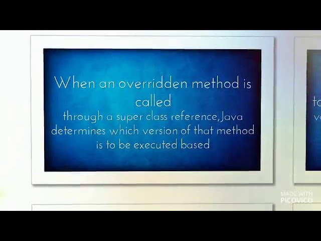 What is dynamic Method Dispatch