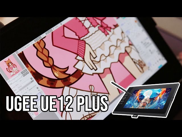 MONITOR DE DIBUJO BUENO, BONITO Y BARATO Ugee UE12 PLUS