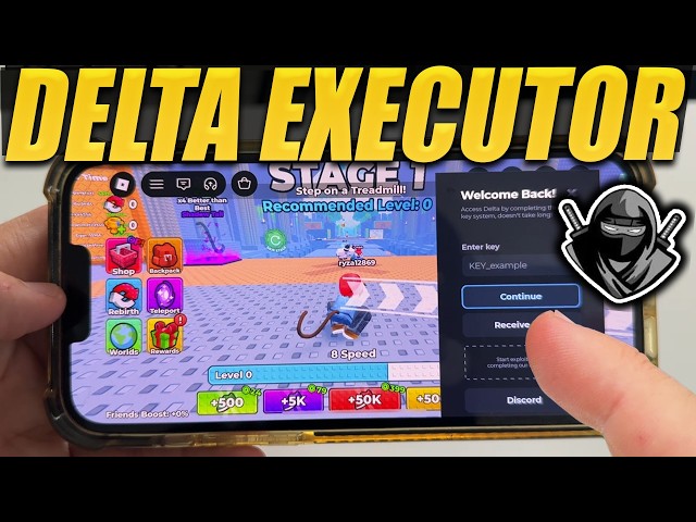 Delta Executor Mobile NEW Roblox Executor Tutorial iOS & Android (No PC) 2026
