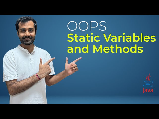 6. Static Variables & Methods Explained | Code With Vivek
