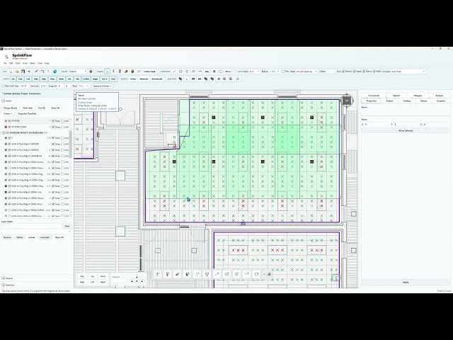 SprinkFlow Design Studio - Ceiling Grid Demo