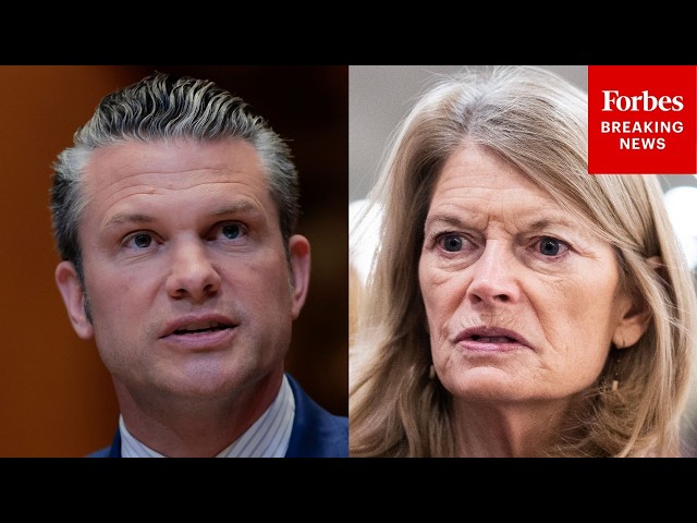 Lisa Murkowski Asks Pete Hegseth About Not Asking For Authorization From Congress For Iran War