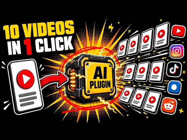 I Built a Plugin That Turns 1 Video Into 10 Videos