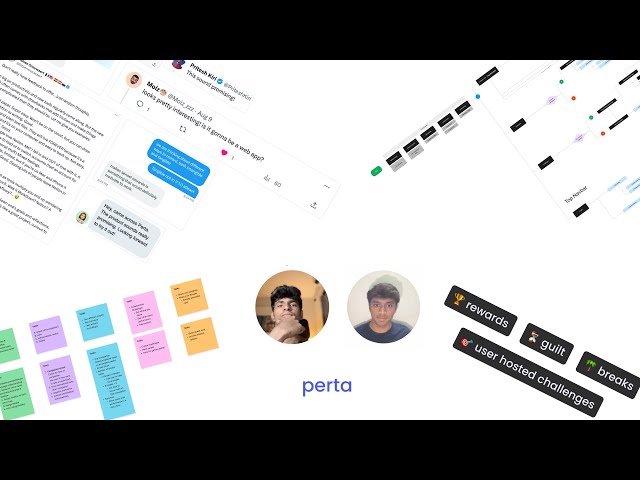 Perta - get consistent | Buildspace S4 Demo Day Video