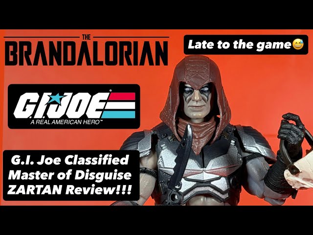 G.I. Joe Classified Series 2021 PulseCon Exclusive Master of Disguise Zartan REVIEW!!!🐍🎭💥
