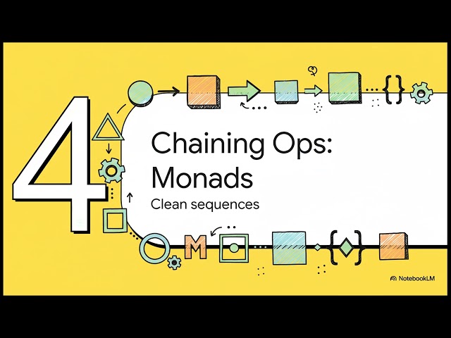 Functional Programming:  Monoids to Monads