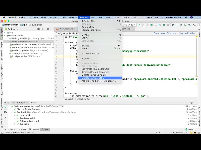 Ultimate Guide to Migrate Android Project to AndroidX