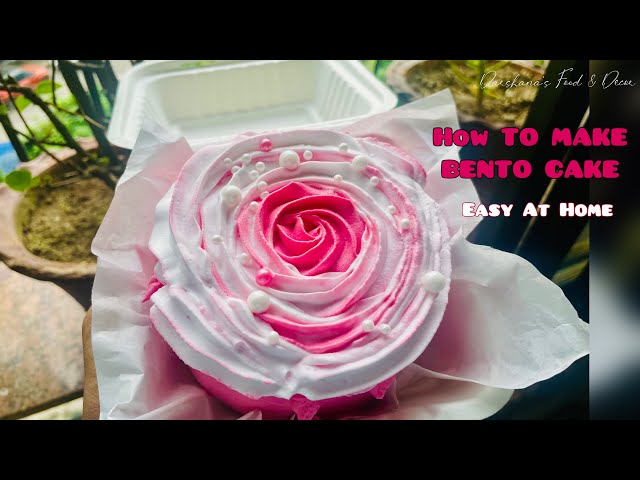 How To Make Trending Bento Cake | Easy Lunchbox Cake Tutorial