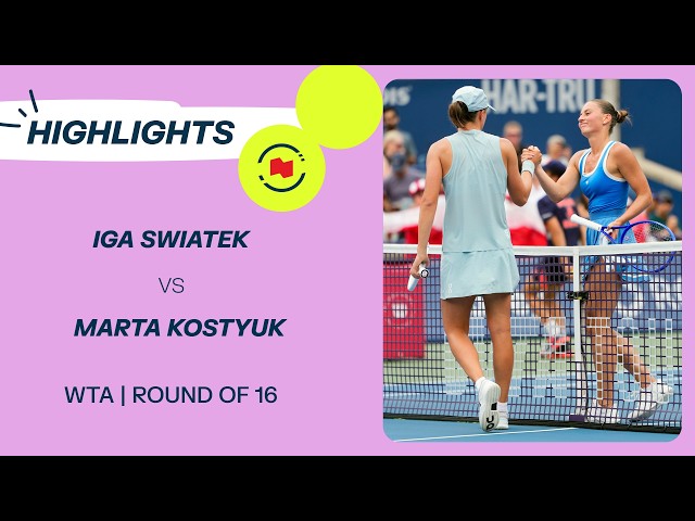 IGA SWIATEK VS MARTA KOSTYUK | NATIONAL BANK OPEN | TORONTO | #NBO26