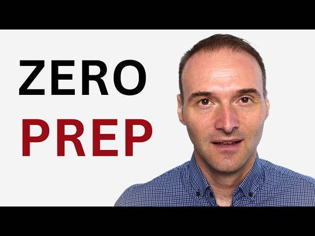 How to pass Amazon interviews without prepping them (at all)