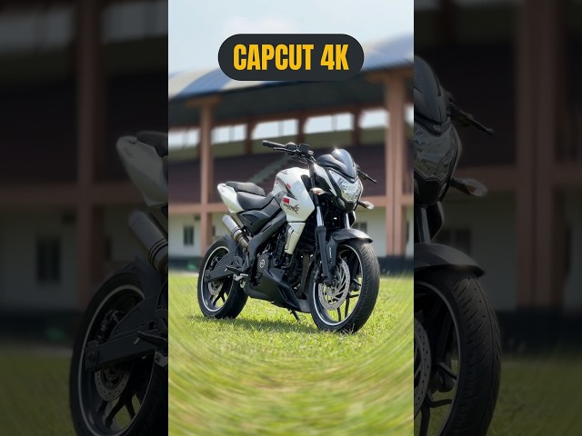🔥 CapCut Bike Editing Tutorial | 4K Effects, Radial Blur & Dreamy Glow #Shorts