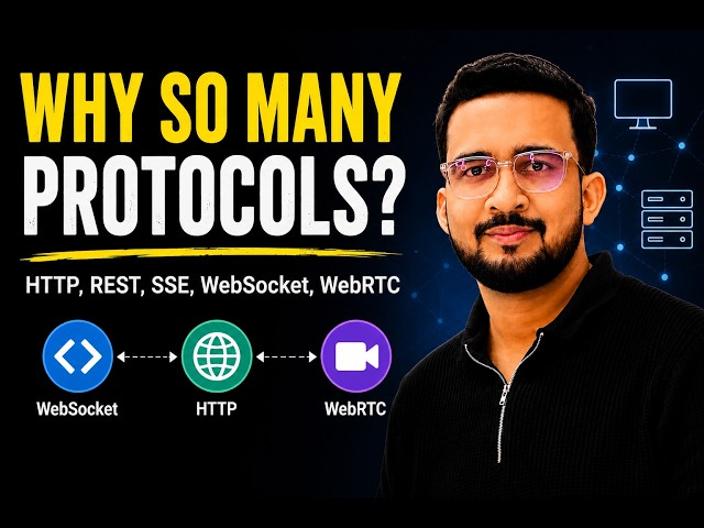 Network Protocols Explained: WebSocket, WebRTC, SSE, GraphQL & REST