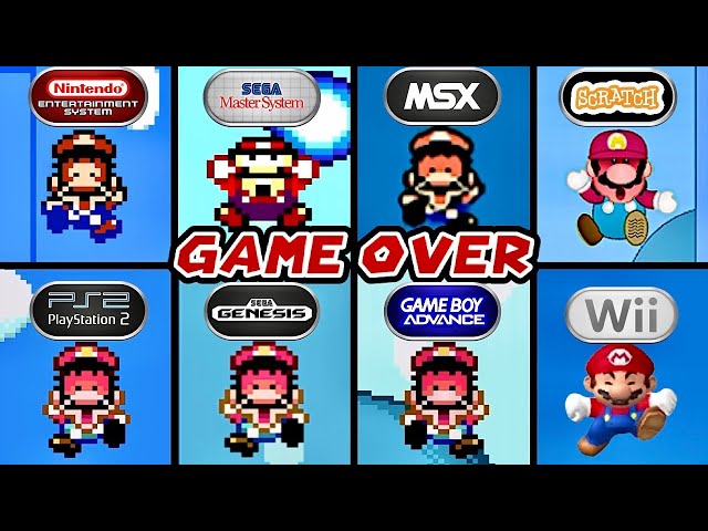 FAKE Super Mario World Ports GAME OVER Screens - 4K