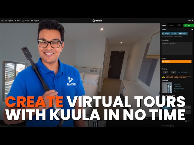 How To Make A Virtual Tour Using Kuula Tutorial