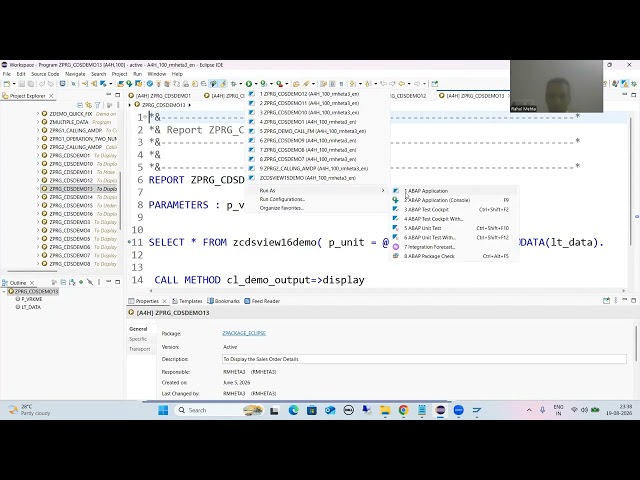 75 - ABAP on HANA - Eclipse ADT - Maximum Number of Parallel Sessions In Debug Perspective