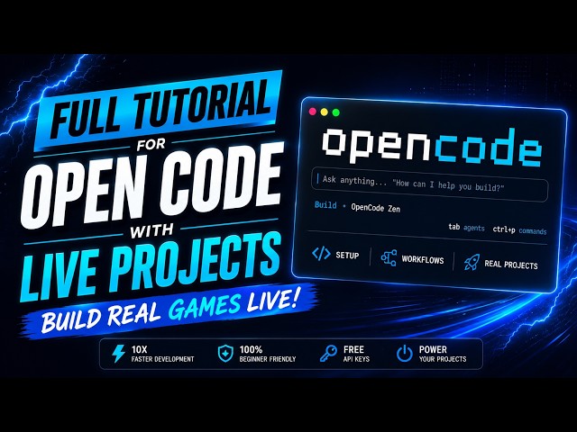 OpenCode+OpenRouter: Tutorial for Beginners: Setup, DeepSeek V4 Flash,  Gemma4, Nemotron for Free