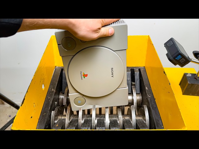 Shredding PlayStation 1!
