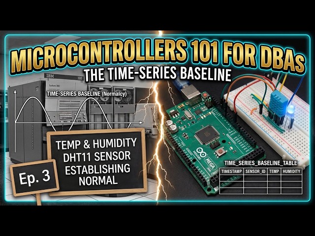 The Time-Series Baseline | Microcontrollers 101 for DBAs (Ep. 3)