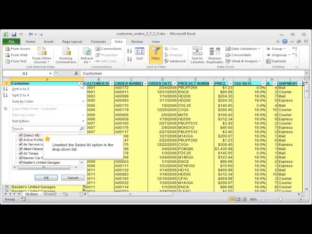 Excel criteria: Filtering criteria in more than one column (AND)