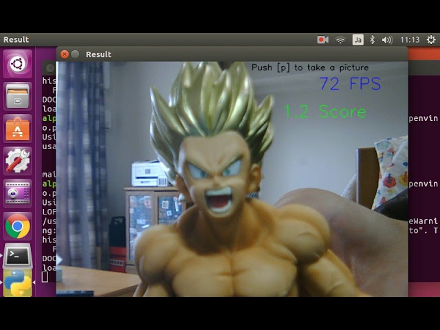 [70 FPS/Core m3 CPU Only] OpenVINO+Python+DOC RealTime OneClass Anomaly Detection 640x480