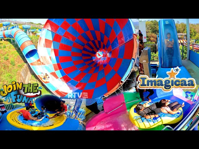 Imagicaa Water Park, Khopoli - Lonavala (INDIA) All Water Slides Aqua Imagica @RealTimeVlog