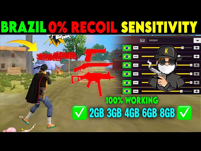 Free Fire Headshot setting 2026 ⚡ Best Sensitivity Settings ⚙️| Sensitivity + Hud Settings Free Fire