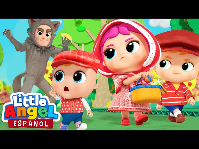 Caperucita Roja🧺, Bebé Juan Aprende a no Hablar con Extraños | Little Angel Español