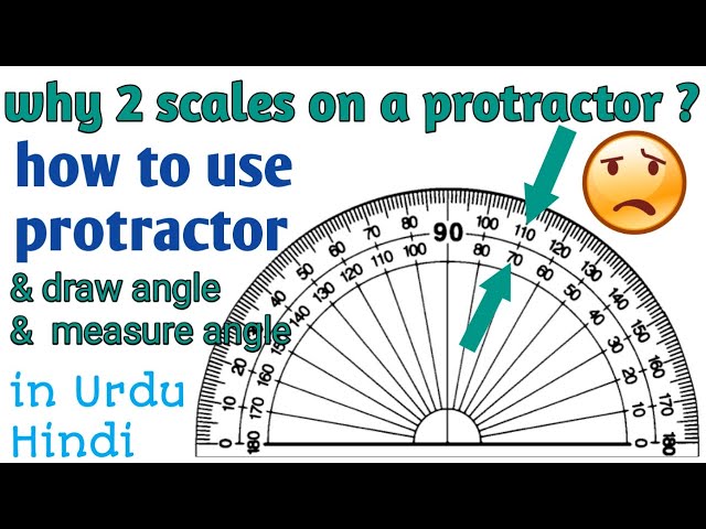 PROTRACTOR in Urdu Hindi