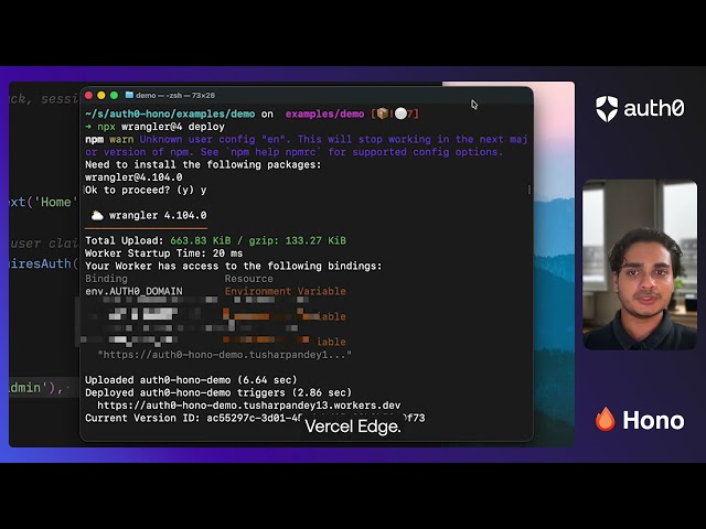 Add Auth0 to Your Hono App in Just 5 Lines of Code