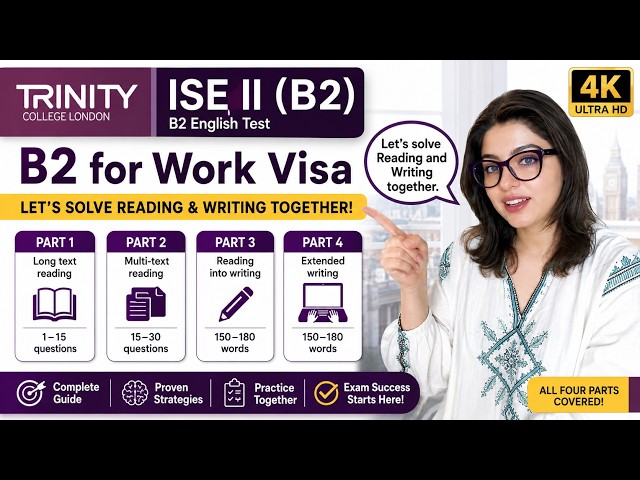 How to Pass B2 English Test (ISE 2) - Reading & Writing Complete