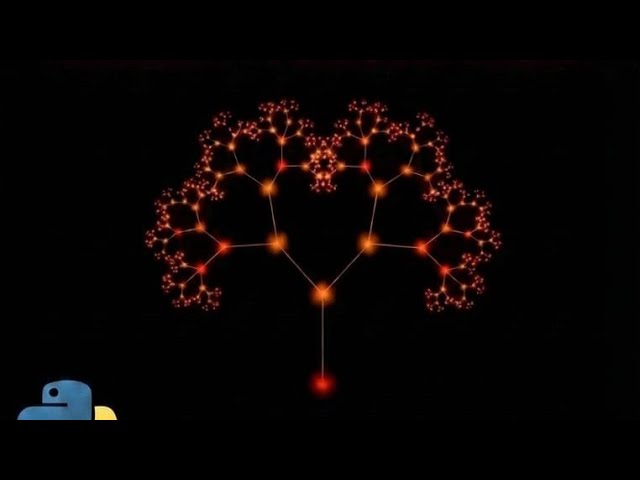 How to Draw Animated Fractal Tree in Python Turtle 🌳