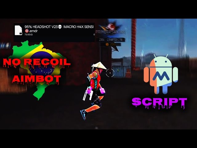 OB55Free Fire New Android Macro 📱 Tutorial  | Macro Droid New Headshot Macro Script 📂