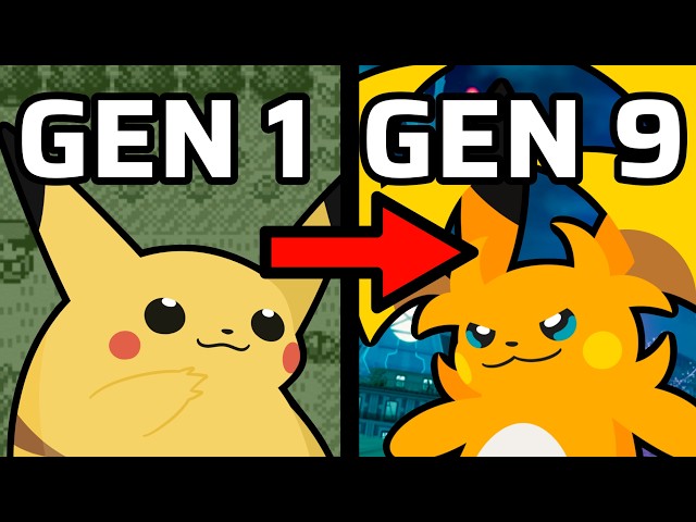 The Artstyle of Every Pokémon Generation